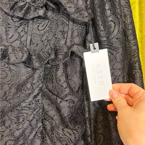 NWT ASTR the Label Black Corset Chrisley Mini Dress. Size Medium. Retail $148. - Picture 2 of 9